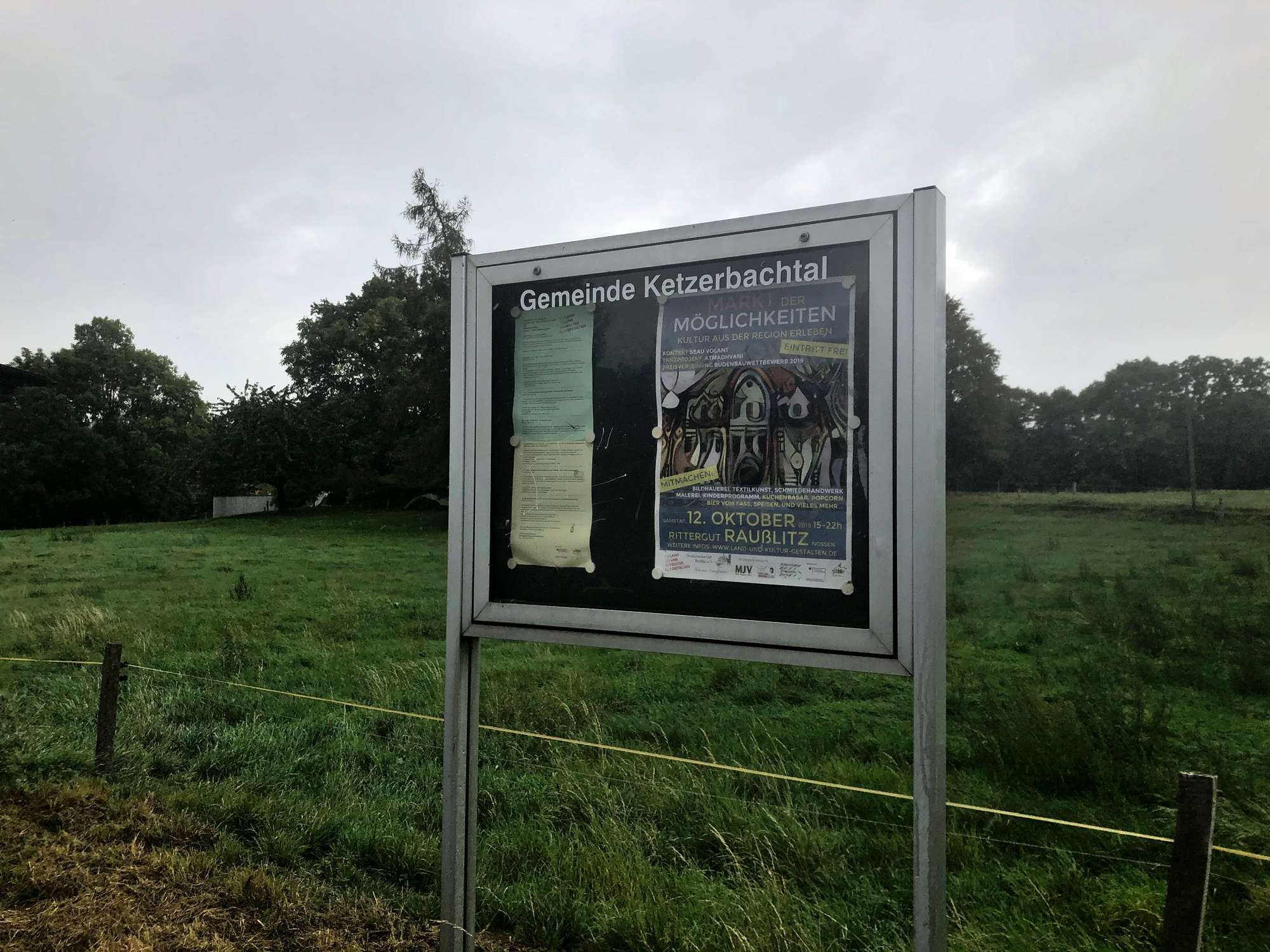 Markt Der Moglichkeiten Plakatieren Und Flyer Verteilen Land Und Kultur Gestalten